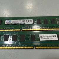 8GB (2x4GB) DDR3 Samsung PC3-12800U (1600Mhz,CL-9,1,5V), снимка 2 - RAM памет - 40133859