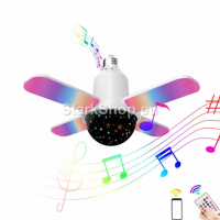LED Лампа с колона и цветомузика, снимка 2 - Bluetooth тонколони - 36272250