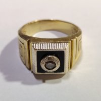 Златен пръстен 14к / 6,55гр, снимка 1 - Пръстени - 41638034