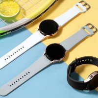 Каишка силиконова за Smart Wach Samsung Galaxy watch 4, 5, 5 PRO НАЛИЧНО!!! , снимка 4 - Каишки за часовници - 40863669