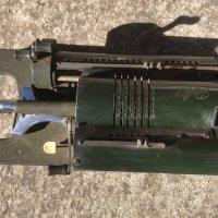 старинен механичен калкулатор/сметачна машина/ "Rokli" - Made in Germany, снимка 5 - Антикварни и старинни предмети - 42533440