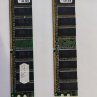 Samsung 2x128Mb DDR SD-RAM, снимка 1 - RAM памет - 41511792