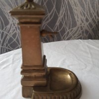 Малък бронзов макет на градинска чешма, снимка 2 - Антикварни и старинни предмети - 44400041
