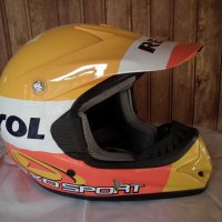 Axo Repsol Marc Coma мото шлем каска за мотокрос, снимка 1 - Аксесоари и консумативи - 33920408