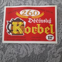 Етикет от бира,пиво Korbel, снимка 1 - Колекции - 35947335