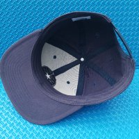 Синя шапка с козирка Converse, снимка 5 - Шапки - 41376756
