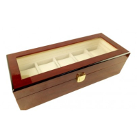 Луксозна дървена кутия за часовници (005), снимка 1 - Други - 44822349