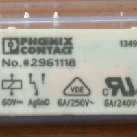 РЕЛЕ Phoenix Contact REL-MR- 60DC/21 PCB relay 60 V DC 6 A, снимка 1 - Друга електроника - 35967151