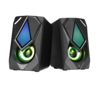 Speakers Тонколони за компютър, лаптоп и др. Xtrike Me SK-402 2 x 3W RGB Подсветка, снимка 2 - Слушалки и портативни колонки - 34383538