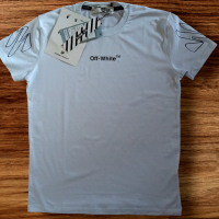 Оригинална мъжка тениска Off-White , снимка 1 - Тениски - 44838512
