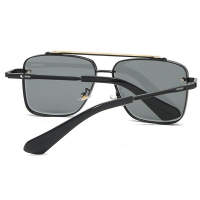 Елегантни слънчеви очила с метални рамки, снимка 3 - Слънчеви и диоптрични очила - 36243529
