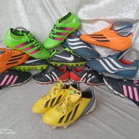 унисекс adidas® original F30, КАТО НОВИ, N- 29 - 30, жълти футболни обувки бутонки, калеври, снимка 1 - Детски маратонки - 39720260