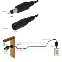 Удължителен кабел за захранване на камери 12V, снимка 2 - Други стоки за дома - 40994468