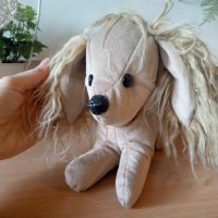 Куче Кокер Шпаньол с пуловер, снимка 4 - Плюшени играчки - 44481810