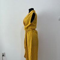 Жълта дамска рокля, снимка 7 - Рокли - 42055117