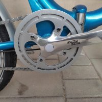 Продавам колела внос от Германия алуминиев сгъваем велосипед PONY SPORT 20 цола  SHIMANO STURMEY ARC, снимка 2 - Велосипеди - 33912226