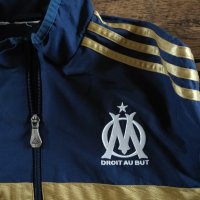 Adidas MARSEILLE DROIT AU BUT  - страхотно футболно горнище, снимка 3 - Спортни екипи - 35961645