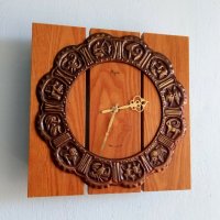 Колекционерски стенен часовник, Маяк, зодиак, снимка 4 - Антикварни и старинни предмети - 35583265