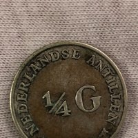 Лот от сребърни монети Нидерландски гулдени различни номинали и години, снимка 9 - Нумизматика и бонистика - 40504842