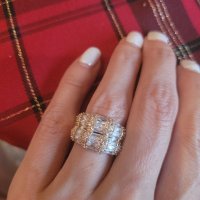 Бутиков златен пръстен, снимка 5 - Пръстени - 41267844