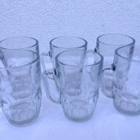 Стъклени халби, снимка 1 - Чаши - 36015492