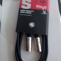 New Midi cable Stagg, снимка 2 - Други - 41895050