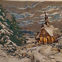 Гоблен зимен параклис, снимка 3 - Гоблени - 41716653