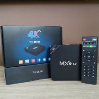 Нови джобен компютър MX9 TV box четириядрени 4K Android 8GB 128GB ТВ БОКС/ Android TV 11 / 9 5G, снимка 4 - Друга електроника - 39242471