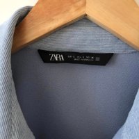 Zara връхна рипсена риза, размер XS/S, снимка 2 - Ризи - 44258793