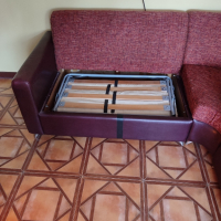Разтегателен ъглов диван с ракла, снимка 8 - Дивани и мека мебел - 44596455