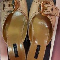 Musset -нови чехли от естествена кожа, снимка 3 - Чехли - 34387511