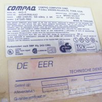 Монитор Compaq 443-P 1994 година, снимка 9 - Монитори - 39405356