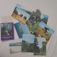 Ретро картички Защитени природни обекти бургаски окръг, снимка 3 - Колекции - 41372389