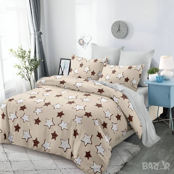 Двулицево спално бельо, 6 части - Модел WS17840, снимка 1