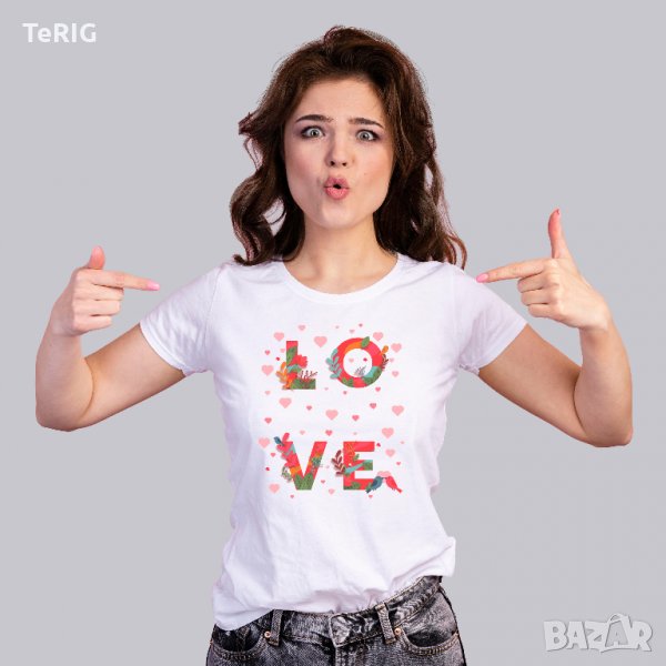 тениска LOVE, снимка 1