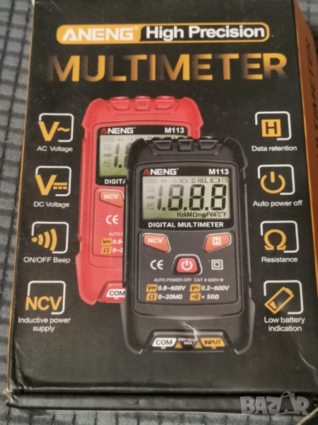 Цифров мултицет ANENG M113 - автоматични обхвати, снимка 1