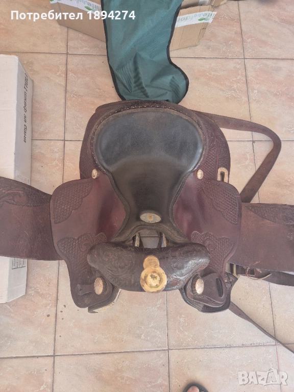 Уестърн седло внос от Германия , снимка 1