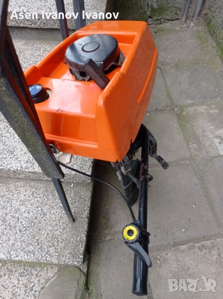 Бензинов мотор, двигател за лодка. Mac siglan, снимка 1