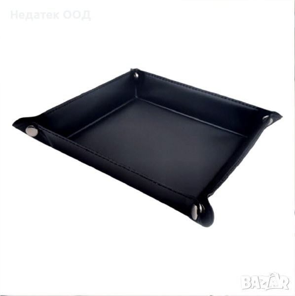 Сгъваем органайзер за лични вещи, 13х13см,  Черен , снимка 1