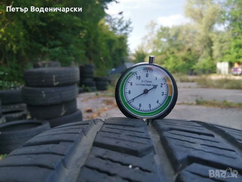 Единична бусова гума 215 65 16 C Ц Delinte 1 брой единична 1 broi guma Нов внос Не е нова , снимка 1