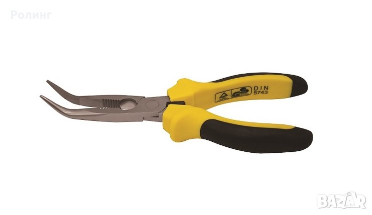 КЛЕЩИ ОСТРОВЪРХИ ИЗВИТИ 200MM 45° TMP/210146, снимка 1