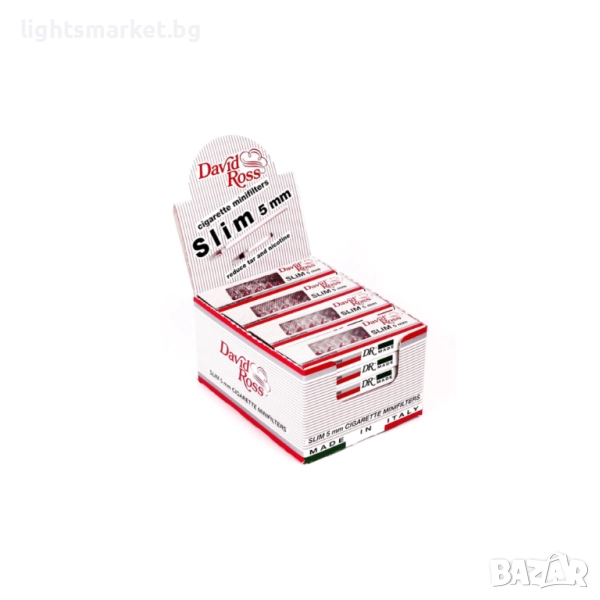 David Ross Slim 24 x 10бр. филтри, снимка 1