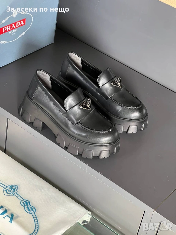 Prada Дамски Черни Обувки Прада Код SK479, снимка 1