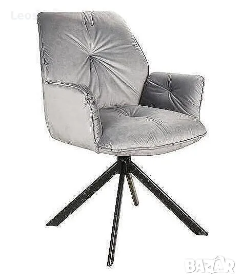  Кресло Боги 2 Кадифе в 2 цвята, снимка 1