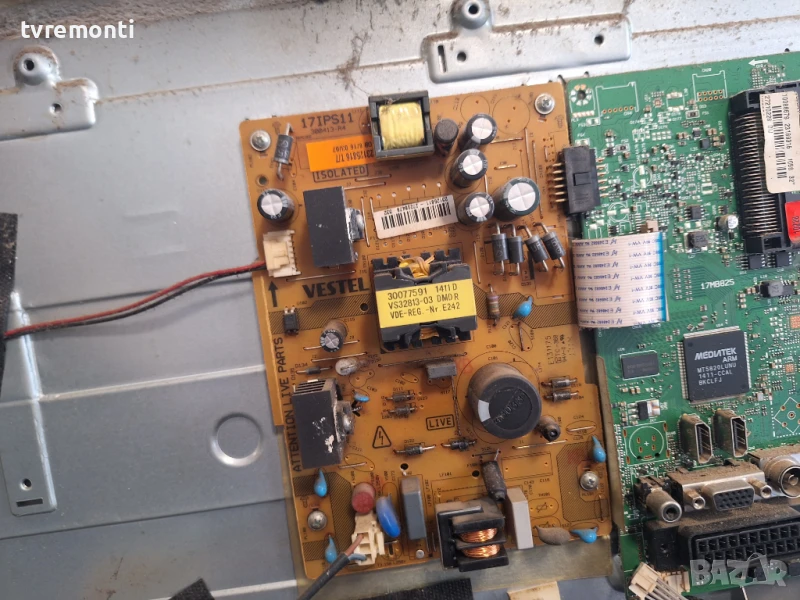 POWER BOARD ,17IPS11 - for,TELEFUNKEN T32TX182DLBP. for 32inc VES315WNDS-01, снимка 1