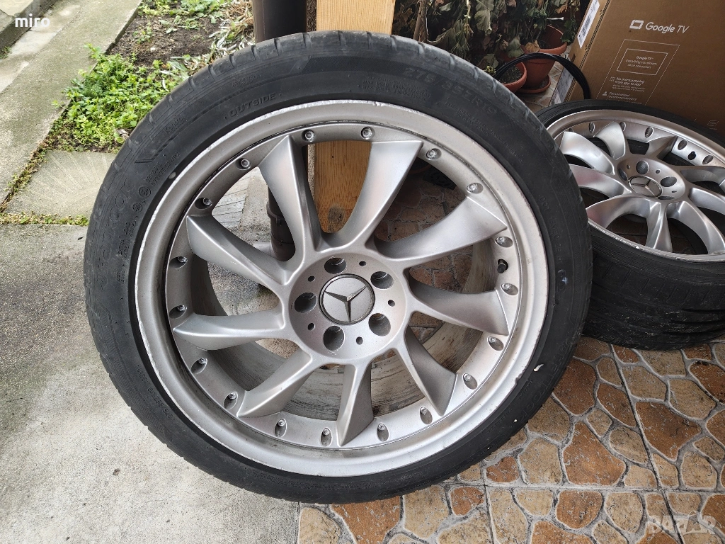 19ки джанти за мерцедес 5х112 спорт пакет, снимка 1