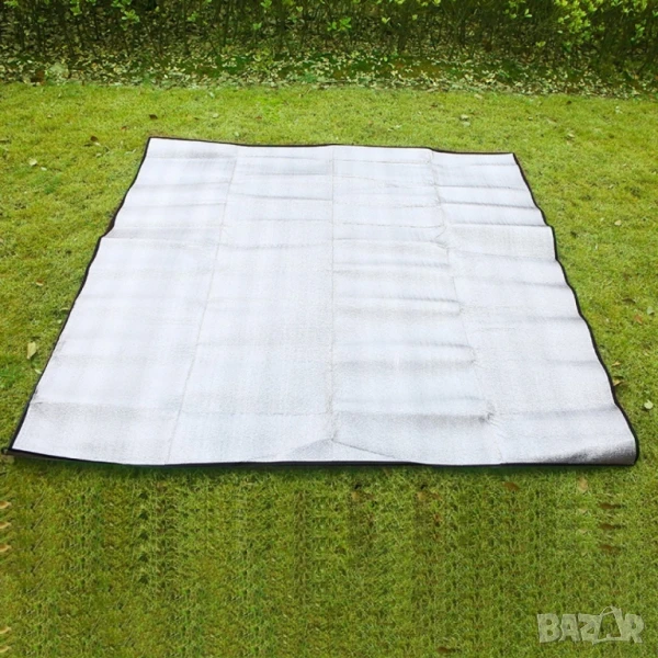 Къмпинг постелка с двойно алуминиево покритие – 150x200 см , снимка 1