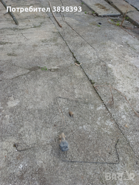 Спирачен кран заден мост със спирачни тръби за Опел астра f комби 1.7 tds 1996г., снимка 1