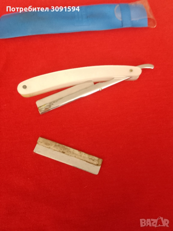 Стар  бръснач  със сменяеми ножчета.Кисмер(Kismet), снимка 1