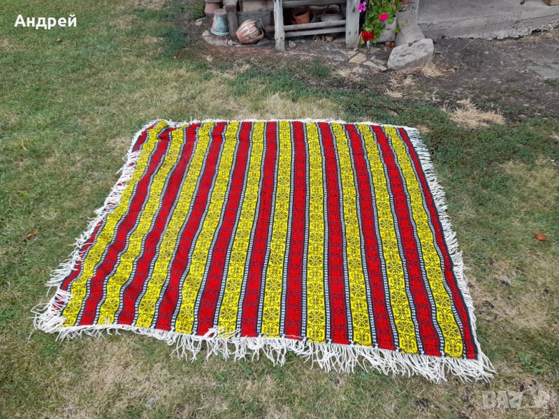 Стара покривка за маса, снимка 1